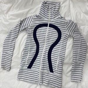Striped Lululemon sweater